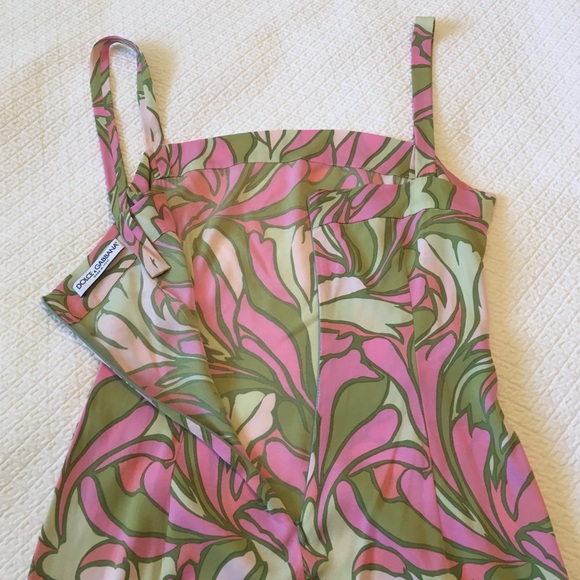 Dolce & Gabbana Silk Stretch Dress, US 4 / IT 40 - Picture 3 of 11